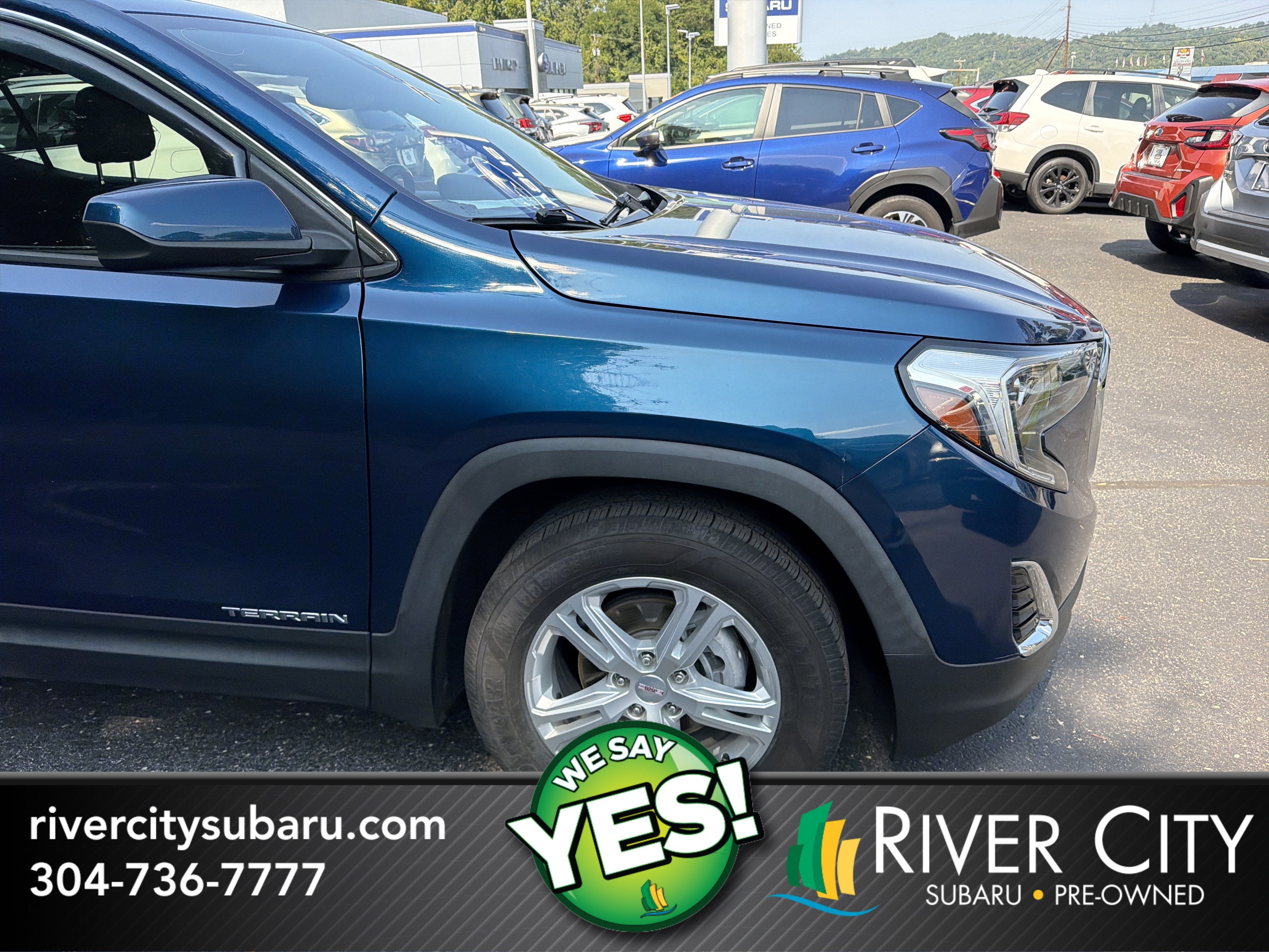 Used 2020 GMC Terrain SLE with VIN 3GKALMEV9LL121547 for sale in Huntington, WV