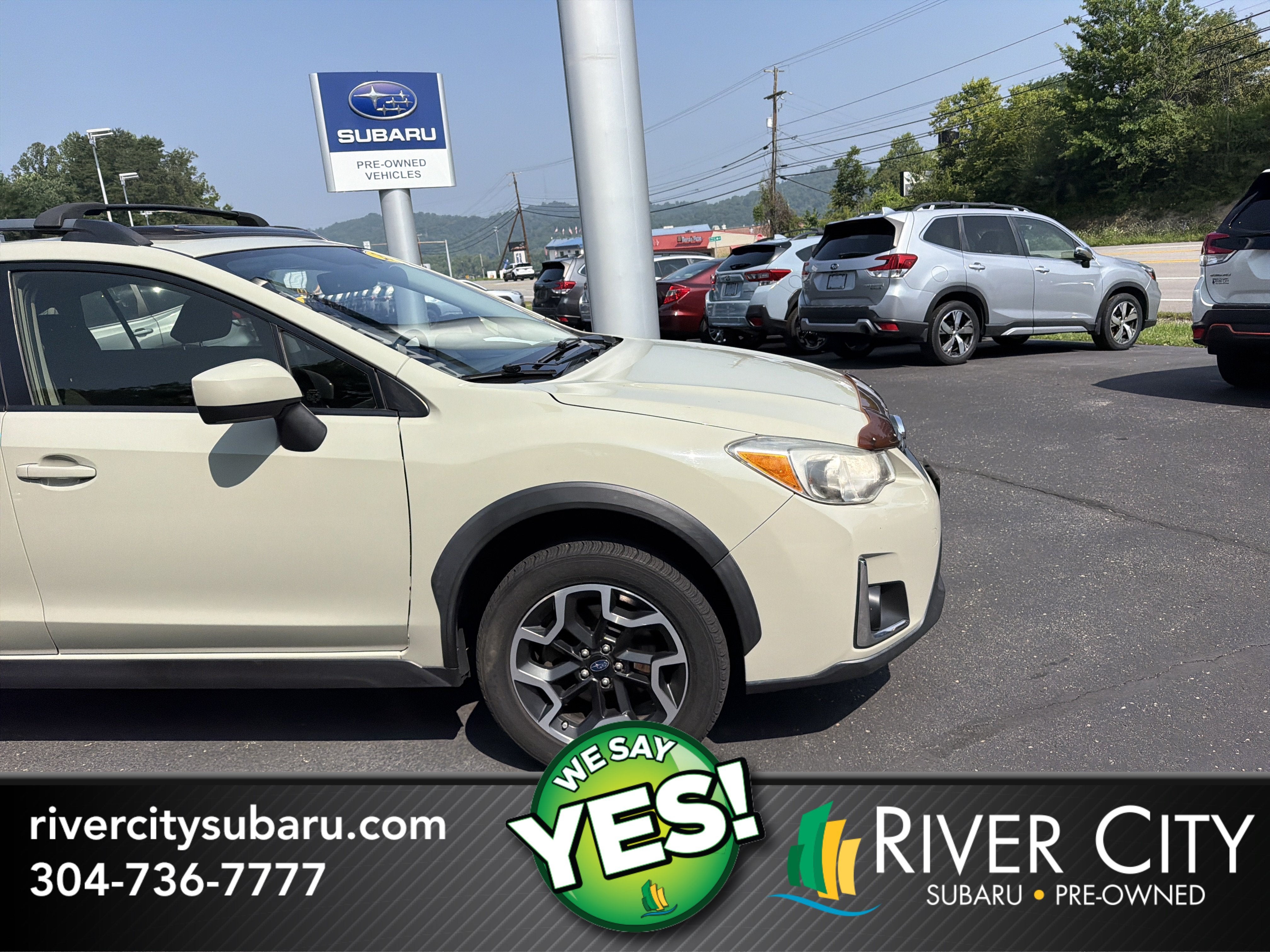 Used 2017 Subaru Crosstrek Premium with VIN JF2GPABC5H8265373 for sale in Huntington, WV