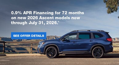 Ascent | River City Subaru in Huntington WV