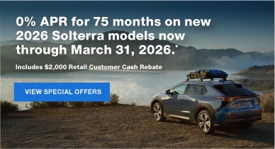 Solterra | River City Subaru in Huntington WV