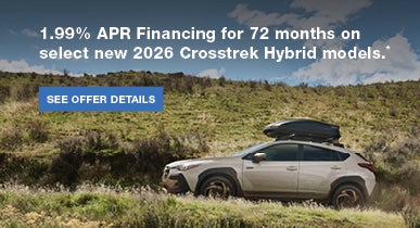 Crosstrek Hybrid | River City Subaru in Huntington WV