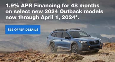  2023 STL Outback offer | River City Subaru in Huntington WV
