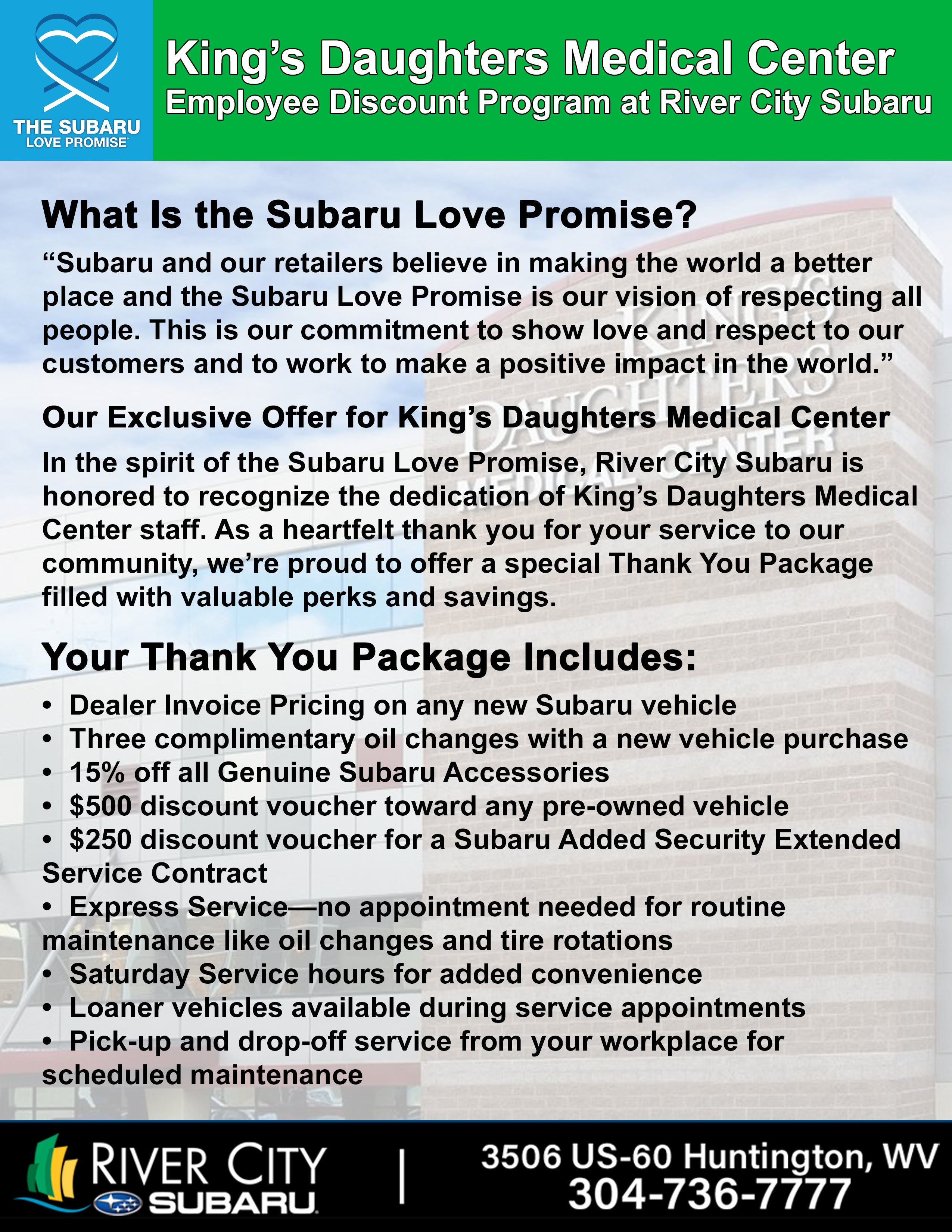 Kings Daughters Employee Program