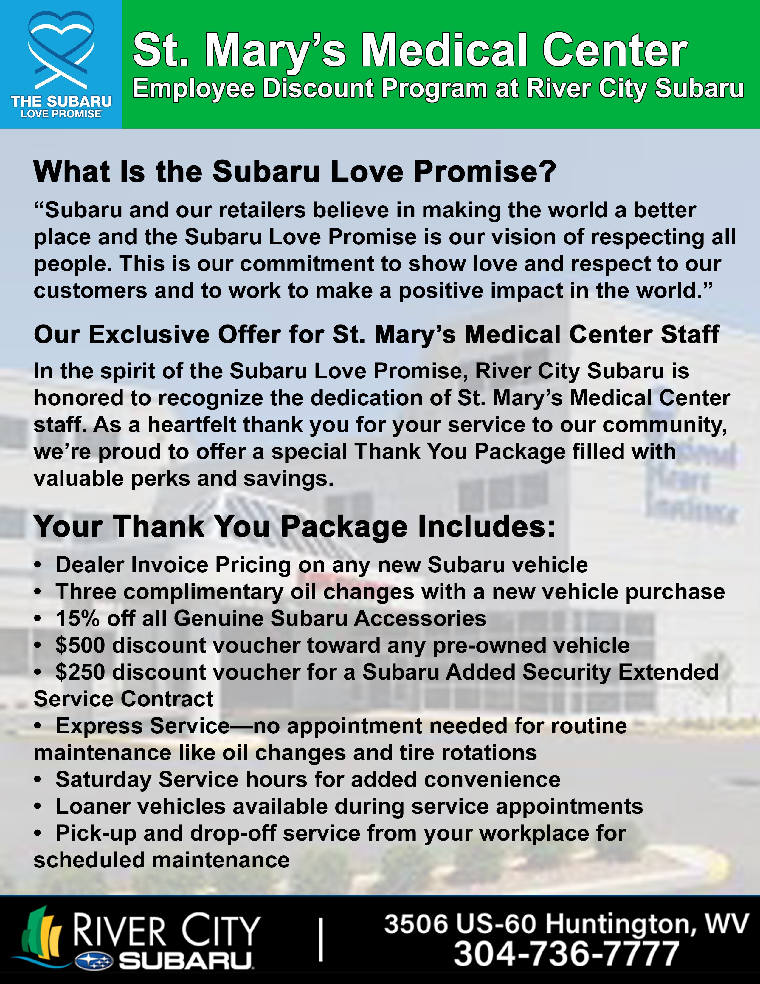 St. Mary's Employee Program