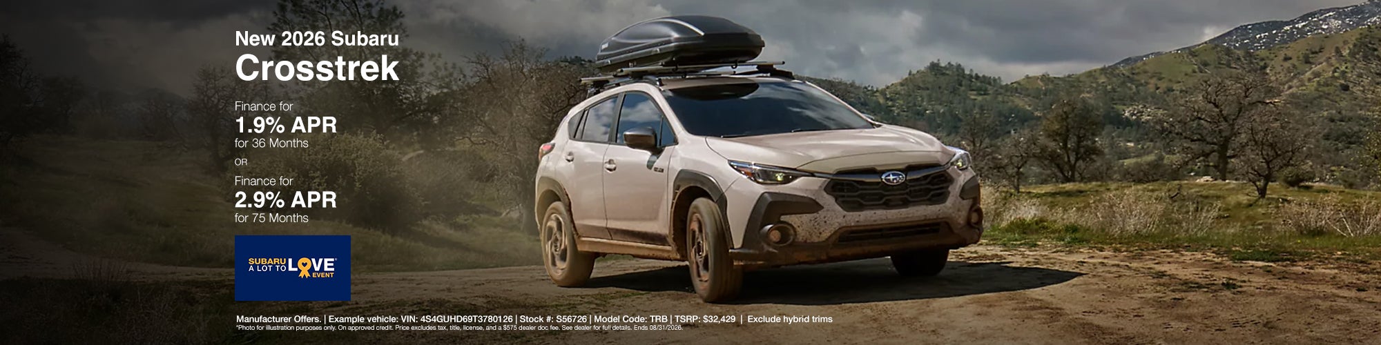 Crosstrek Offer