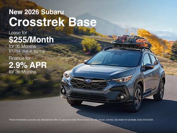Crosstrek Offer