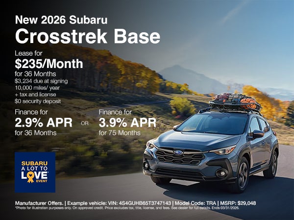 Crosstrek Offer