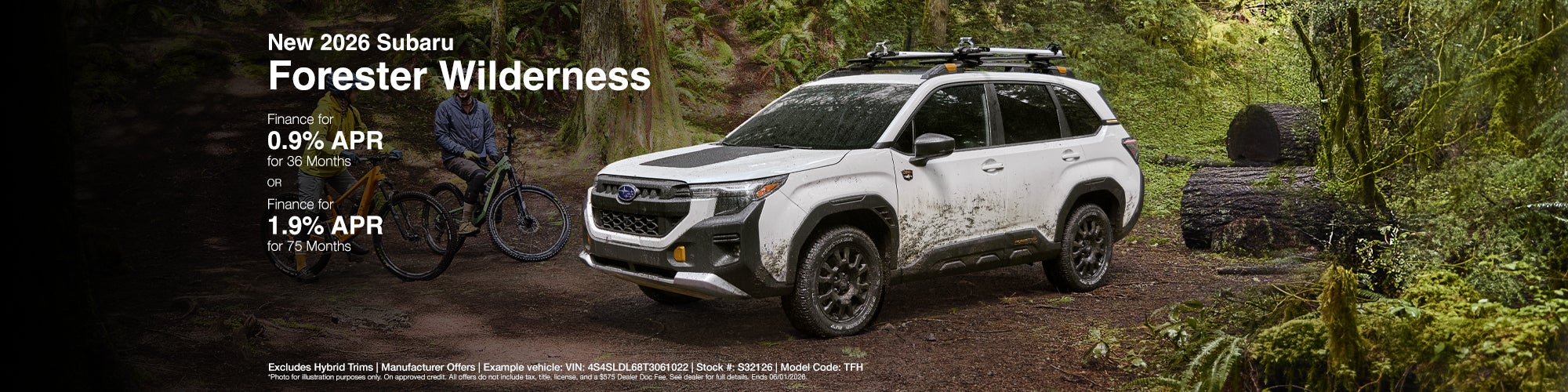 Forester Wilderness Offer