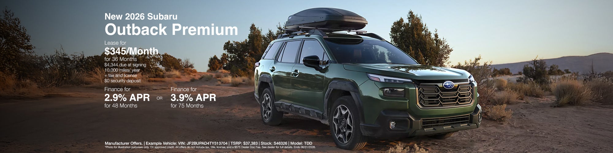 Outback Premium Offer