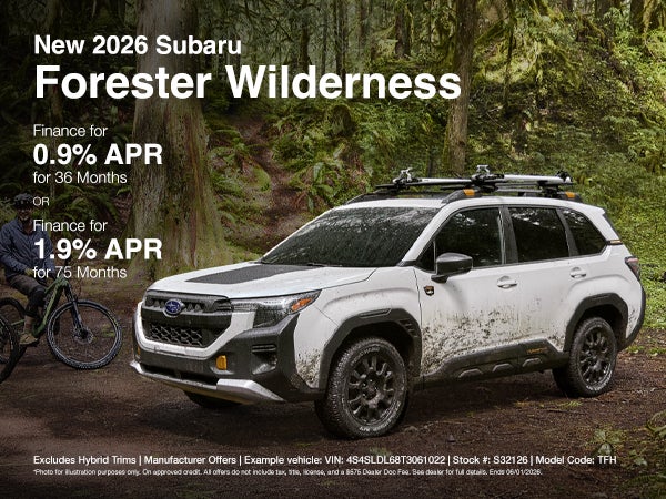 Forester Wilderness Offer