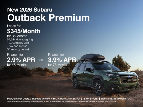 Outback Premium Offer