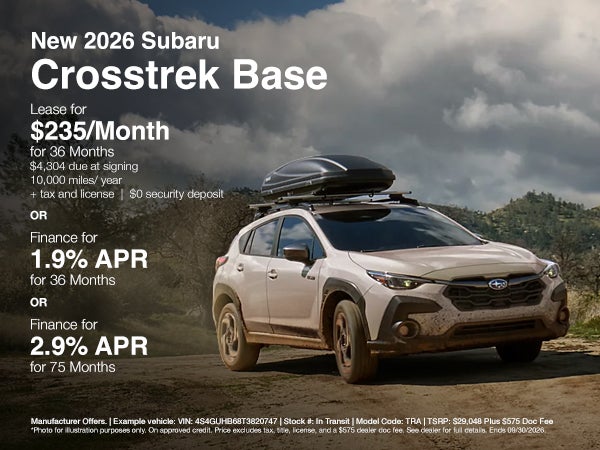 Crosstrek Offer